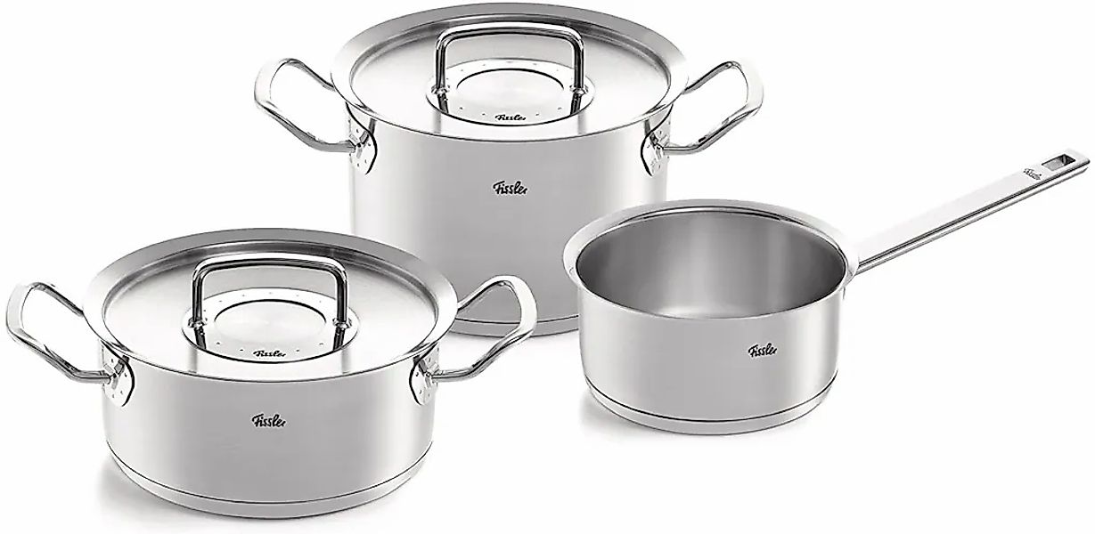 Fissler Topf-Set "ORIGINAL-PROFI COLLECTION Edelstahl-Topfset" 1x Bratentop günstig online kaufen