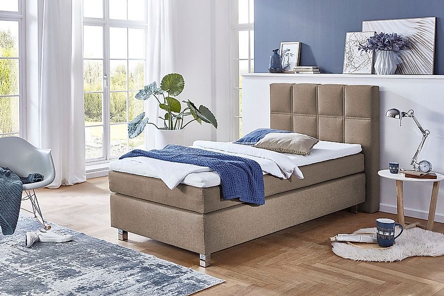 Westfalia Schlafkomfort Boxspringbett mit Topper günstig online kaufen