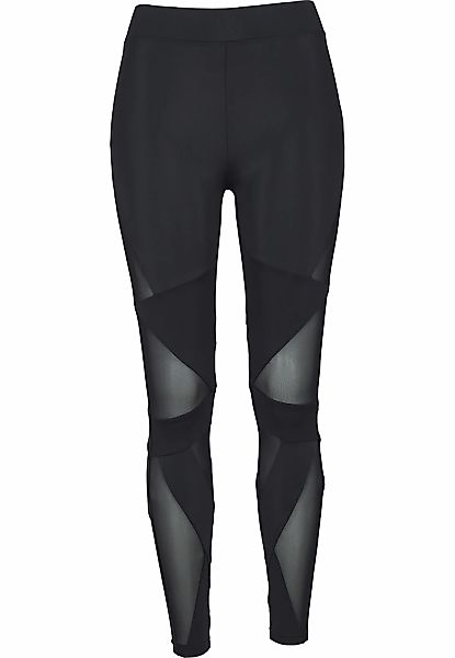 URBAN CLASSICS Leggings "Urban Classics Damen Ladies Triangle Tech Mesh Leg günstig online kaufen