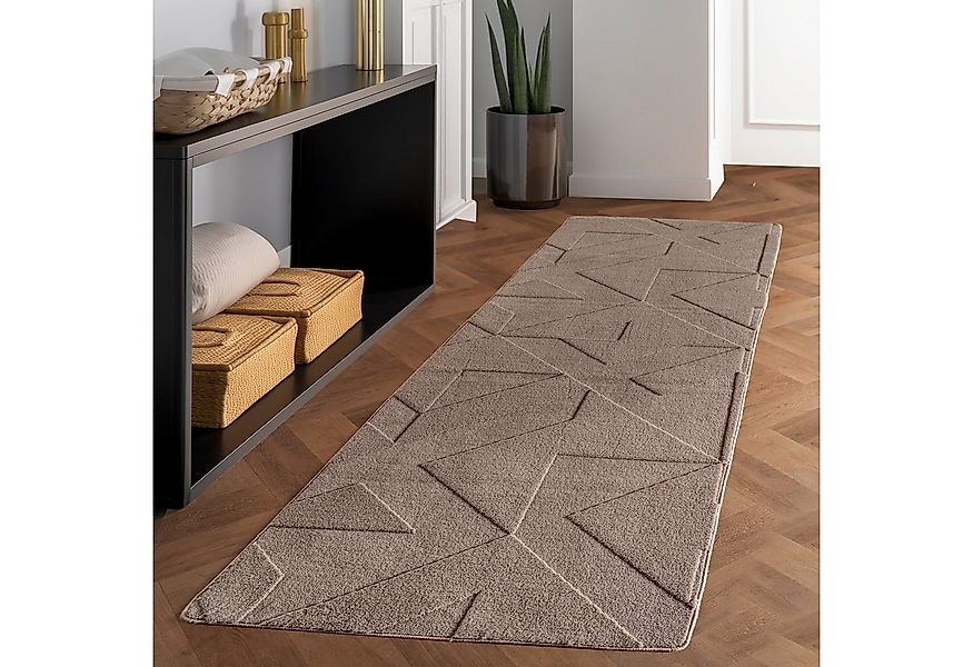 Carpettex Designteppich Unicolor - Einfarbig, Rechteckig, Höhe: 12 mm, Kurz günstig online kaufen