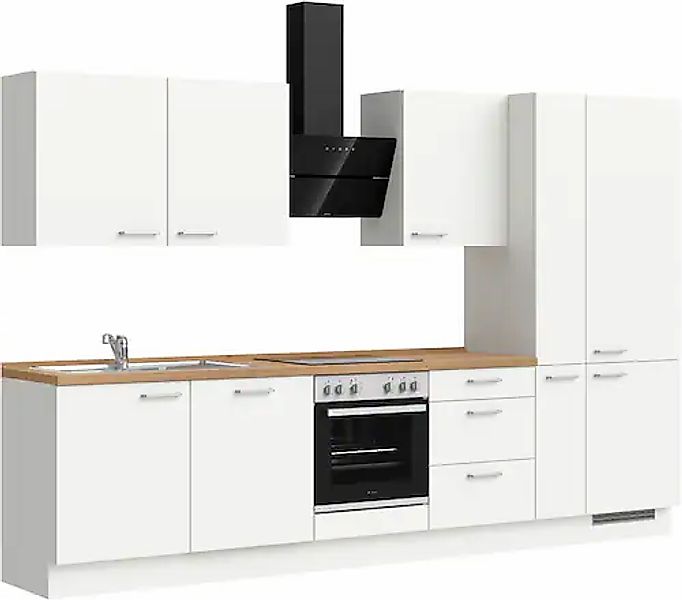 nobilia® Küchenzeile »"Touch II"«, vormontiert, Ausrichtung wählbar, Breite günstig online kaufen