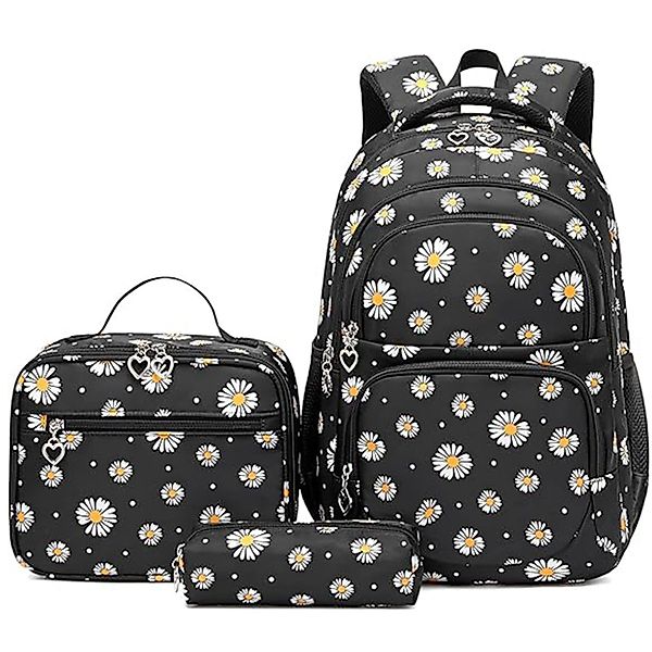 RWEUOQ Schulrucksack Schulrucksack Set 3-teilig Wasserabweisend günstig online kaufen