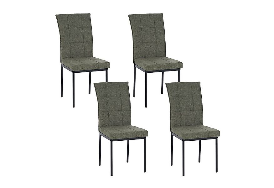 HTI-Living Esszimmerstuhl Stuhl Matthew Grün 4er-Set (Set, 4 St), Esszimmer günstig online kaufen