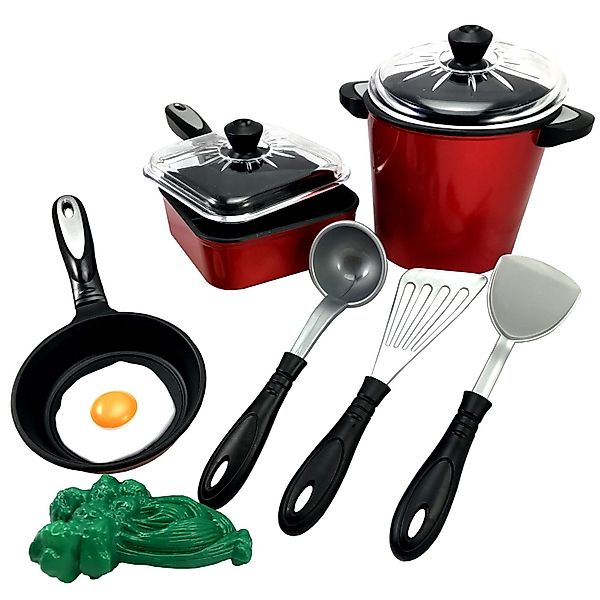 TikTakToo Spielküche Mehrteiliges Kochset Spielküchen Zubehör günstig online kaufen