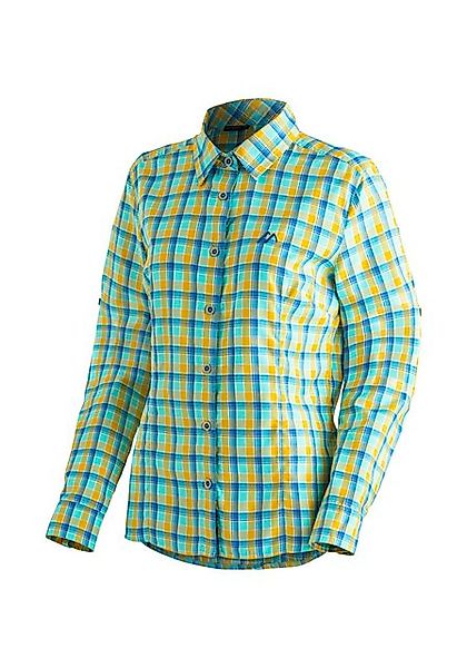 Maier Sports Funktionsbluse Nanni Damen Bluse, langarm Karobluse für Outdoo günstig online kaufen