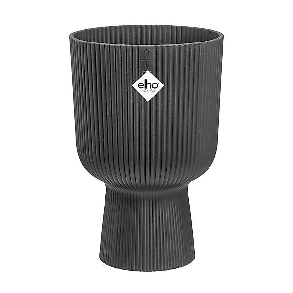 Elho Blumentopf Vibes Fold Coupe Ø 14 cm Anthrazit günstig online kaufen