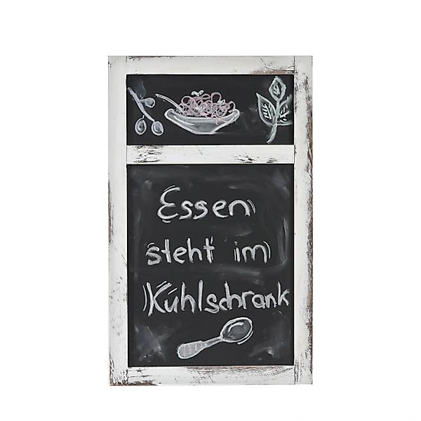 MCW Wandtafel MCW-C51-t, Kreidetafel, Dekorativer Shabby-Look, günstig online kaufen