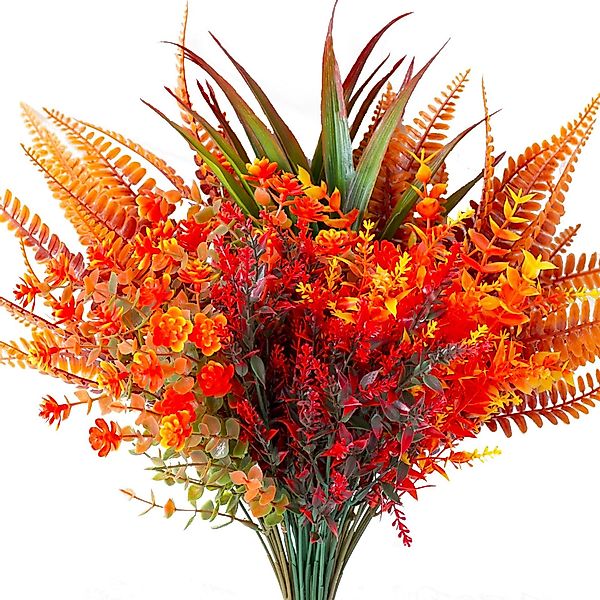 Kunstblumenstrauß 9 Bündel Künstliche Herbstblumen Künstlich günstig online kaufen