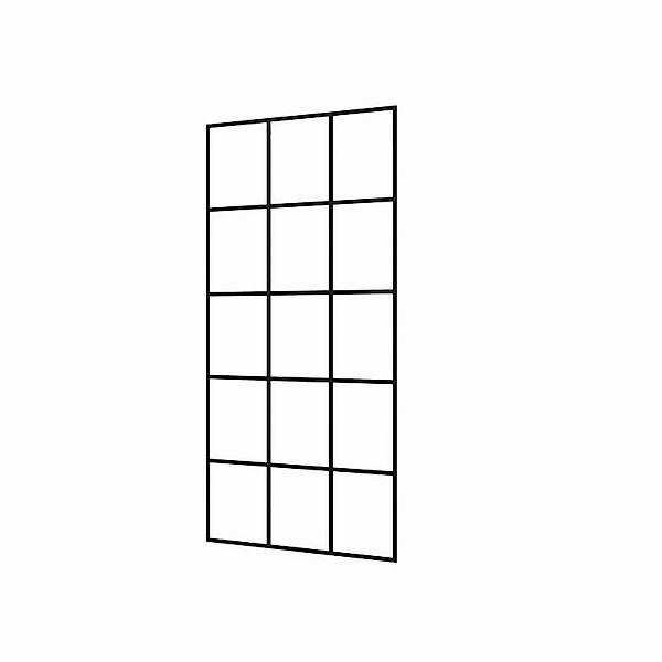 Duschparadies 137.7 x 200 cm Walk in Duschwand 8mm Nano Glas Dusche Duschtr günstig online kaufen