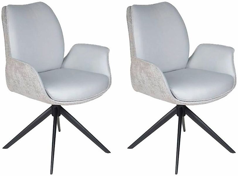Home affaire Esszimmerstuhl "Sorrento" (Set) 2 Stk. Kunstleder Drehstuhl So günstig online kaufen