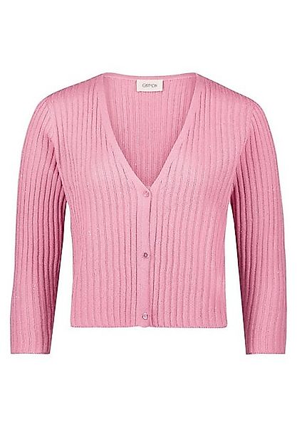 Cartoon Strickjacke CARTOON / Da.Strickjacke, Poncho / Strickjacke Kurz 3/4 günstig online kaufen