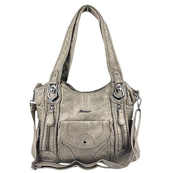 Taschen4life Schultertasche Damen Handtasche AK22106, sportlich günstig online kaufen
