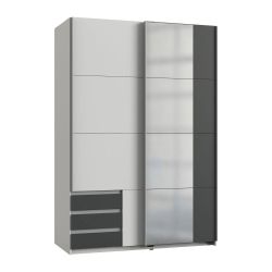 Wimex Schwebetürenschrank "Emden moderner Kleiderschrank mit Spiegel und Sc günstig online kaufen