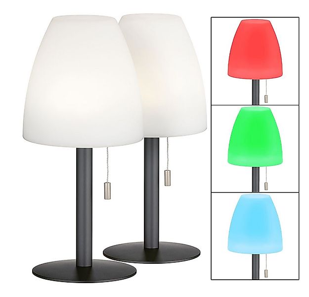 FISCHER & HONSEL Außen-Tischleuchte, LED-Leuchtmittel fest verbaut, Warmwei günstig online kaufen