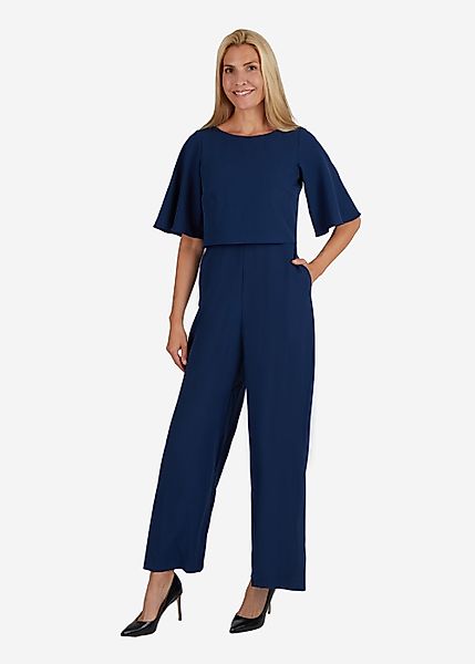 Kleo Jumpsuit (1-tlg) mit Bindeschlaufen am günstig online kaufen