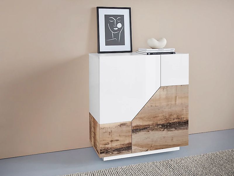 INOSIGN Sideboard "ALIEN-Kommode, Schrank, Anrichte mit 2 Türen und 2 Fäche günstig online kaufen