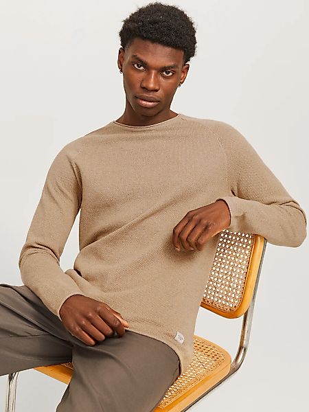 Jack & Jones Rundhalspullover JJEHILL KNIT günstig online kaufen