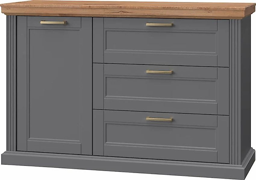 OTTO home Sideboard "Tara, Landhaus Kombikommode B/T/H: 138/48/91 cm, FSC-z günstig online kaufen