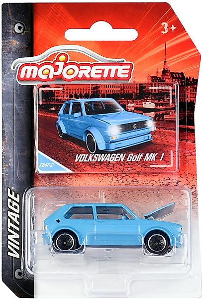majORETTE Spielzeug-Auto Spielzeugauto Vintage VW Golf günstig online kaufen