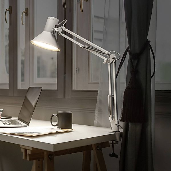 OSRAM LED-Klemmleuchte Office Line Desk Retro, weiß, 3.000 K günstig online kaufen