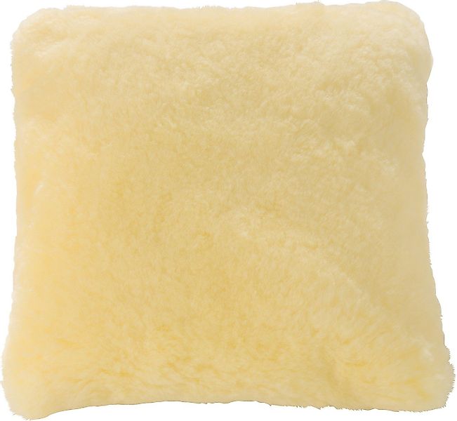 Kaiser Kopfkissen Kuschelkissen, Füllung: Farbe, Lammfell Uni günstig online kaufen