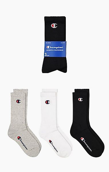 Champion Tennissocken 3 Pack Crew Socks (3-Paar) für sportive Aktivitäten, günstig online kaufen