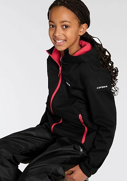 Icepeak Softshelljacke "KULM JR", (1 St.), mit Kapuze günstig online kaufen