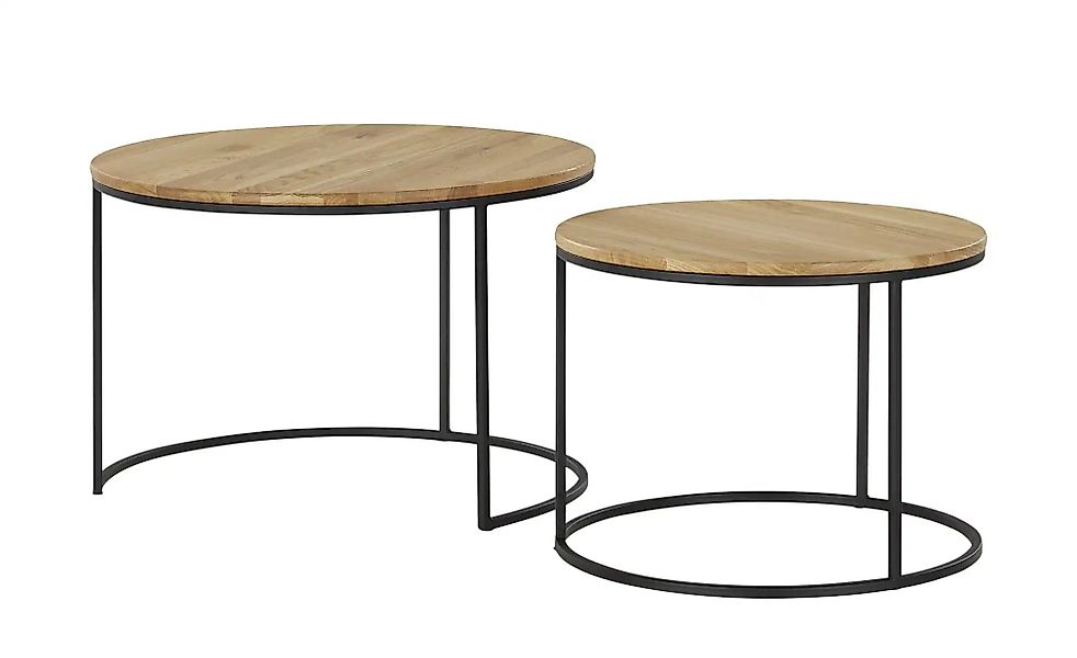 Couchtisch 2er Set  Illesheim ¦ holzfarben ¦ Maße (cm): H: 5  Ø: 75 Tische günstig online kaufen