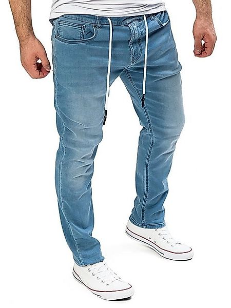 Yazubi Slim-fit-Jeans Herren Sweathose in Jeansoptik Erik Schmale Jeans, mi günstig online kaufen