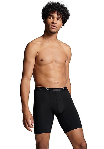 PUMA Boxershorts "PUMA MEN SPORT COTTON LONG BOXERS 2P", (Packung, 2er Pack günstig online kaufen