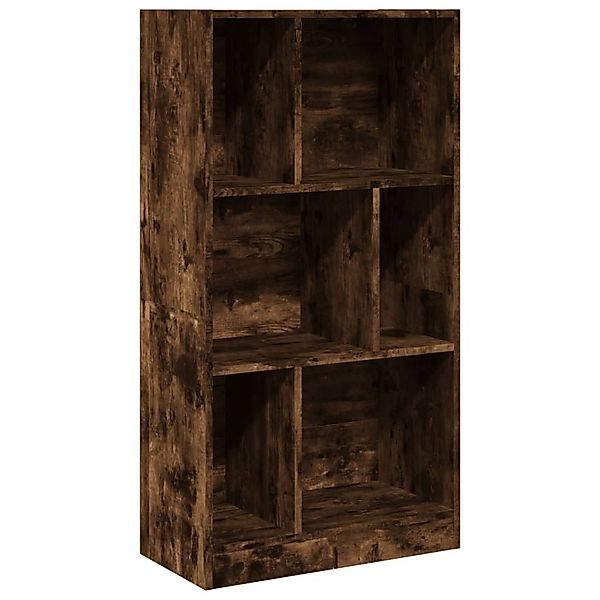 vidaXL Bücherregal Bücherregal Räuchereiche 57x28,5x107,5 cm günstig online kaufen