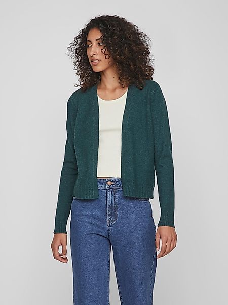 Vila Cardigan Kurzer Feinstrick Cardigan Weiche günstig online kaufen