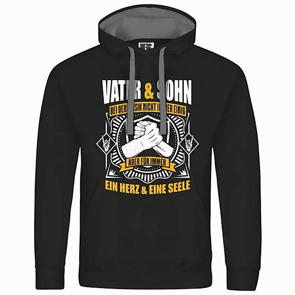 deinshirt Kapuzenpullover Herren Kapuzenpullover Vater und Sohn ein Herz un günstig online kaufen