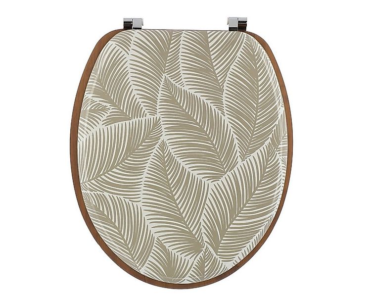 LikeKa WC-Sitz Toilettensitz mit MDF-Holzkern Toilettendeckel WC Deckel Klo günstig online kaufen