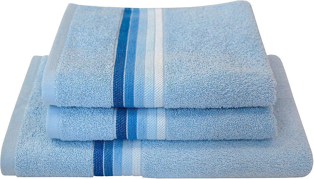 Dyckhoff Handtuch Set »Chenille«, Set, 3 tlg., Frottier, Set beinhaltet: 2x günstig online kaufen