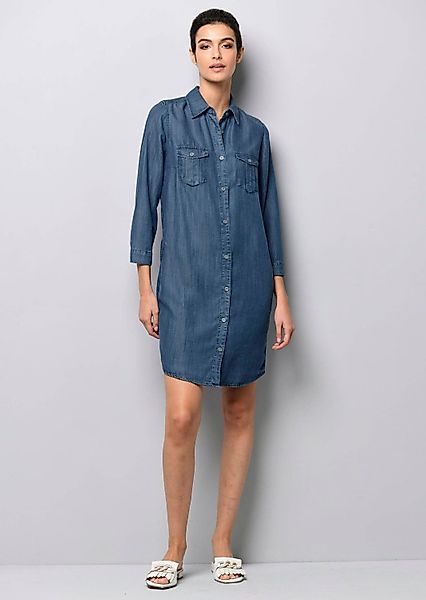 Alba Moda Midikleid Hemdblusenkleid in Jeansoptik günstig online kaufen
