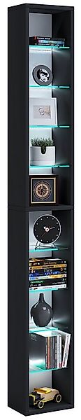 VCM Standregal Holz CD DVD Stand Aufbewahrung Regal Rasato XL günstig online kaufen