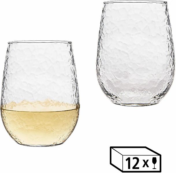 LIBBEY Gläser-Set "Libbey Weinglas 12er Set -STEMLESS-" 503 ml, hochwertig günstig online kaufen