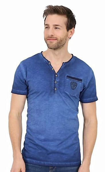 Krüger Madl T-Shirt Krüger BUAM Herren T-Shirt Ralf 97241 - Blau günstig online kaufen