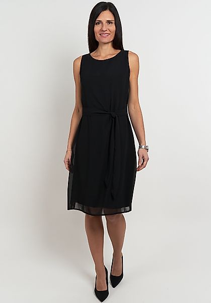 Seidel Moden Chiffonkleid mit Stoffgürtel, MADE günstig online kaufen
