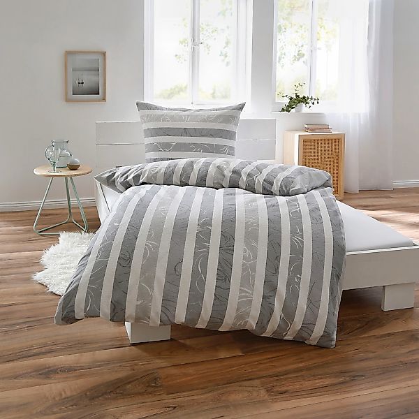 Dyckhoff Bettwäsche "Blockstreifen" 2 Stk. tlg. aus Weichfrottier günstig online kaufen