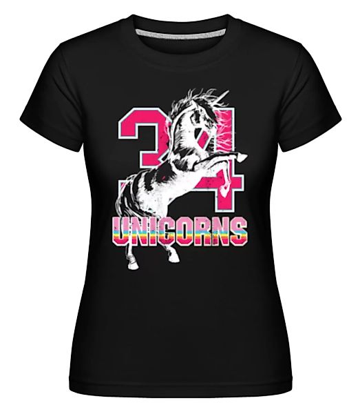 34 Unicorns · Shirtinator Frauen T-Shirt günstig online kaufen