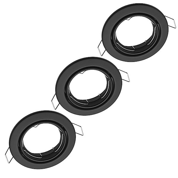 Oktaplex 3er Set Deckeneinbaustrahler Dijon Schwenkbar für 50mm LED-Module günstig online kaufen
