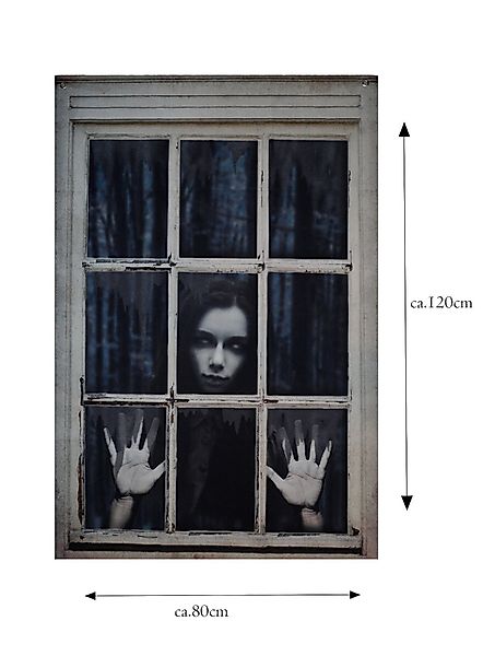 Metamorph Dekoobjekt Geisterfrau Halloween Fensterdeko günstig online kaufen
