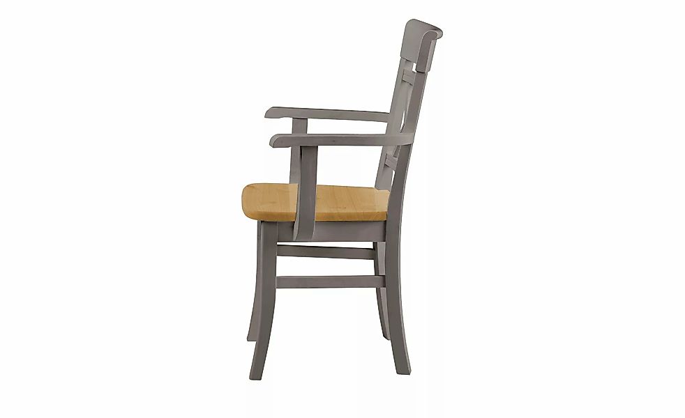 maison bleue Holzstuhl  Florian ¦ grau ¦ Maße (cm): B: 61 H: 94 T: 43.0 Stü günstig online kaufen