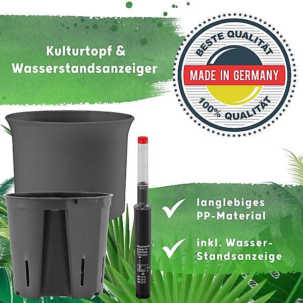 LENI Blumentopf Atlas Übertopf Kunststoff matt günstig online kaufen