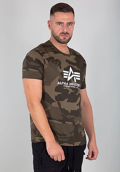 Alpha Industries T-Shirt "Alpha Industries Men - T-Shirts Basic T-Shirt BL günstig online kaufen
