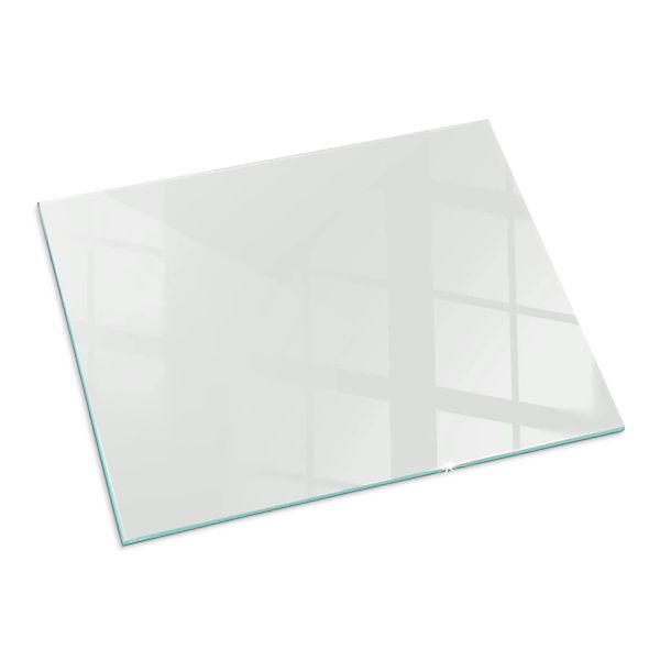 Tulup Glasplatte für Kamin Grau Vorlegeplatte für Kaminöfen Rechteck 80x60 günstig online kaufen