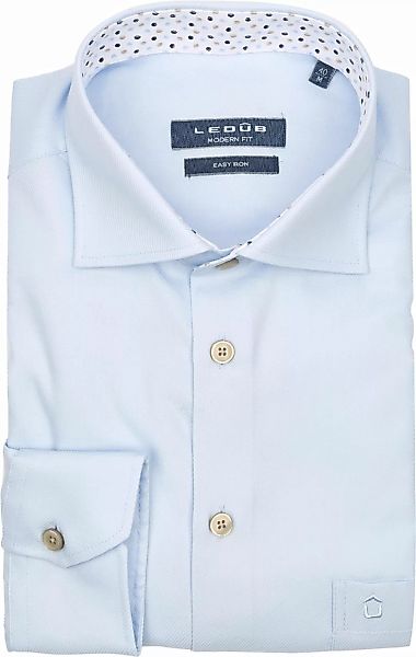 Ledub Hemd Hellblau - Größe 45 günstig online kaufen