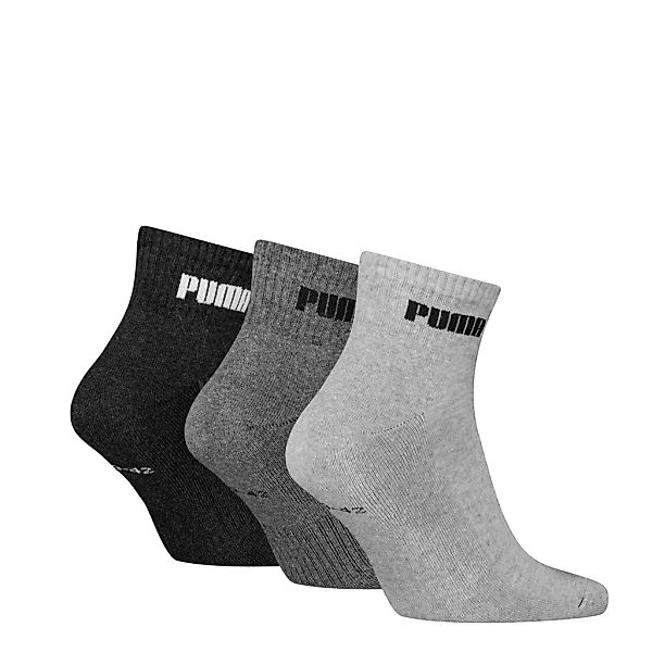 PUMA Kurzsocken "PUMA UNISEX CUSHIONED NEXT QUARTER 3P", (3 Paar, 3 Paar), günstig online kaufen